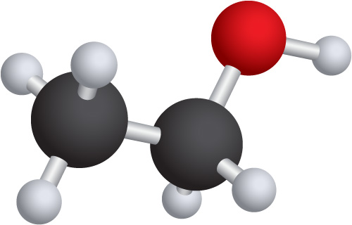 Ethanol molecule